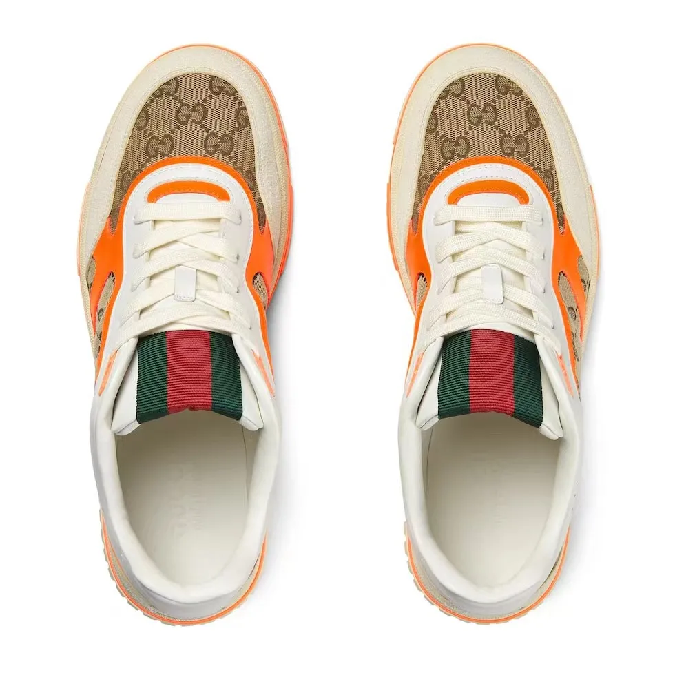Men's shoes 💰p500 "GUCC*" Re series 👫 Couple style webbed leather sneakers, as the first sneakers created by Sabato De Sarno for Gucci, the Re-Web series reinterprets the brand's classic stripes, and sets off the modern silhouette design with bold and unique details. This shoe is crafted from iconic classic GG canvas and white leather. This new sneaker is ingeniously decorated with many of the brand's classic details, and is equipped with a bright red and green webbing tongue, which will make people fall in love at first sight. Women’s size 35-39. Men’s size 38-44